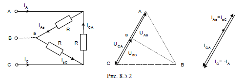 Кз в схеме треугольник