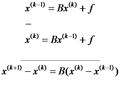 Курсовая работа: Метод простой итерации для решения систем линейных алгебраических уравнений