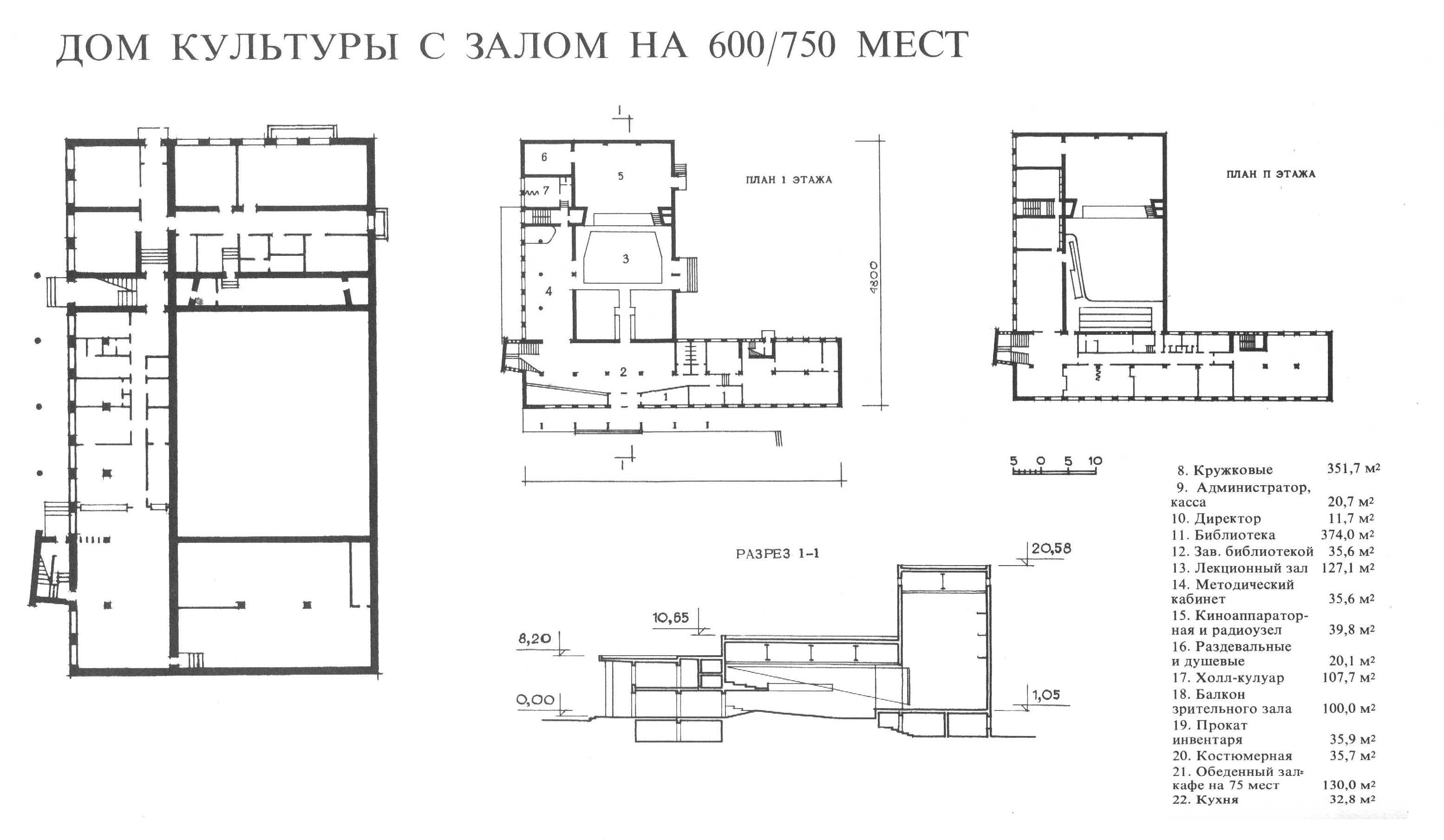 Типовой проект дома культуры