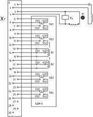 Схема команд пристрою ЭЦПУ-6030