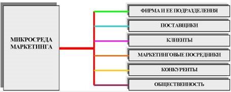 Контрольная работа: Характеристика микросреды фирмы