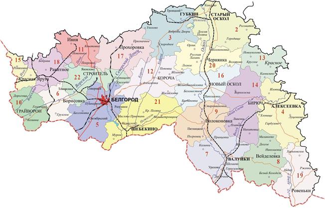 Площадь белгород на карте. Карта полезных ископаемых Белгородской обл.. Белгородская область на карте России с городами. Полезные ископаемые Белгородской области карта. Карта Белгородской области.