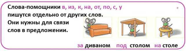 Презентация что такое предлог 2 класс школа россии