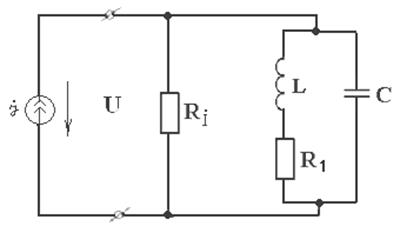 Параллельный контур. Параллельный контур внутреннее сопротивление.