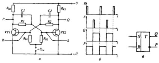 Схема мультивибратора на полевых транзисторах