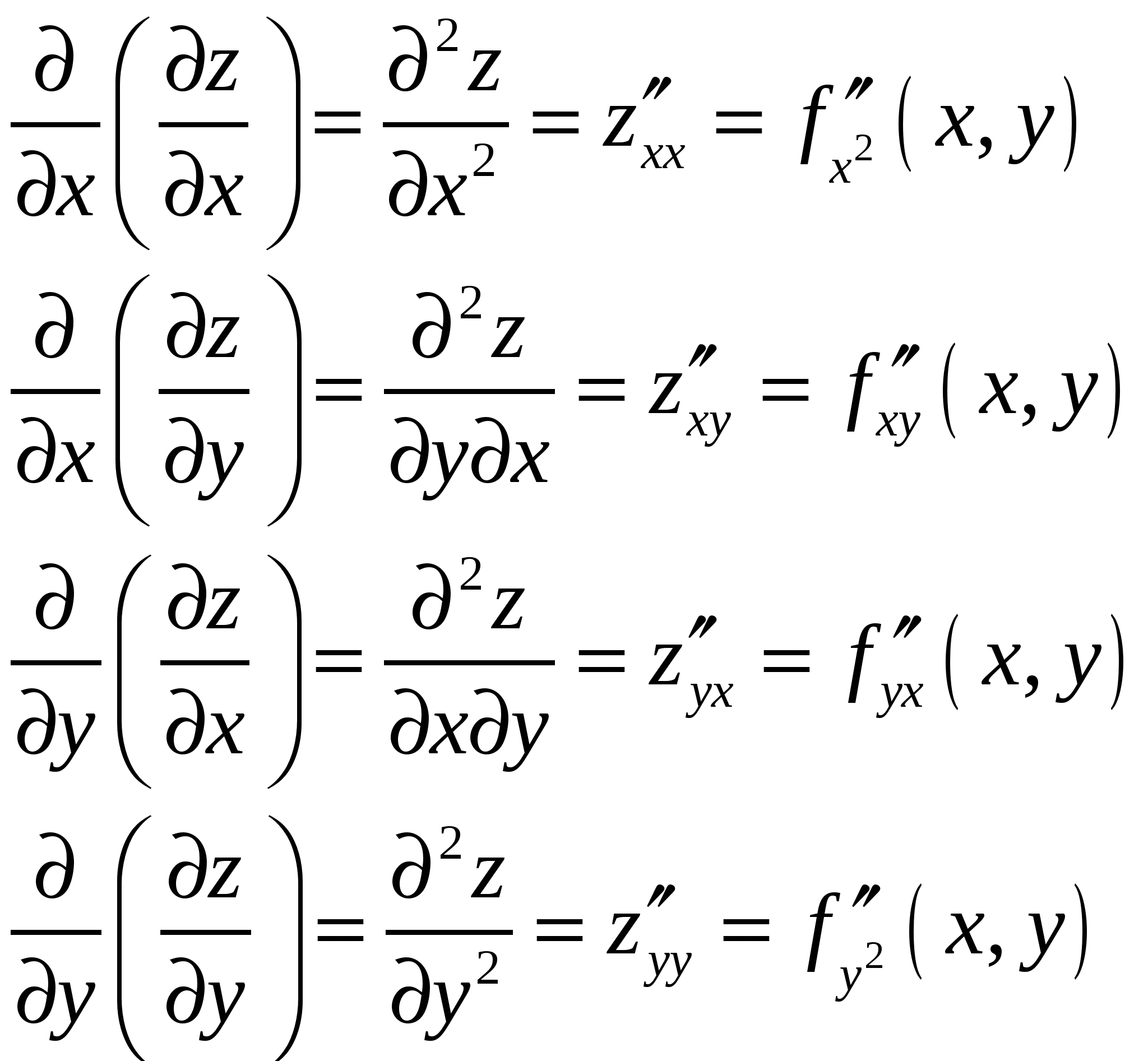 Производная от 2 икс. Производные 1-го и 2-го порядка. Частная производная второго порядка формула. 2. Как найти частные производные?. Формула нахождения частной производной второго порядка.