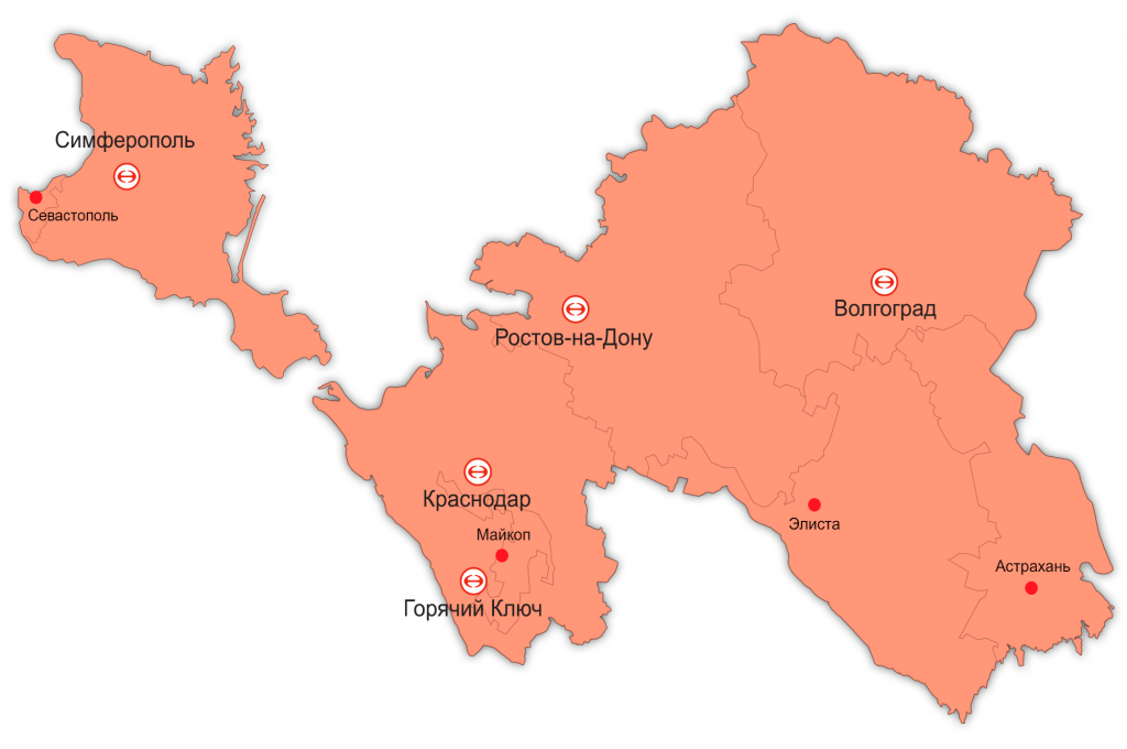 Южный федеральный округ карта с городами. Южный федеральный округ на карте России. Южный федеральный округ состав карта. Южный федеральный округ регионы.