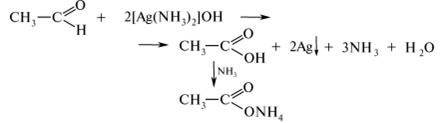 Реакция оксида серебра. Уксусный альдегид реакция серебряного зеркала. Этаналь и оксид серебра. Уксусный альдегид и оксид серебра. Ацетальдегид и аммиачный раствор оксида серебра.