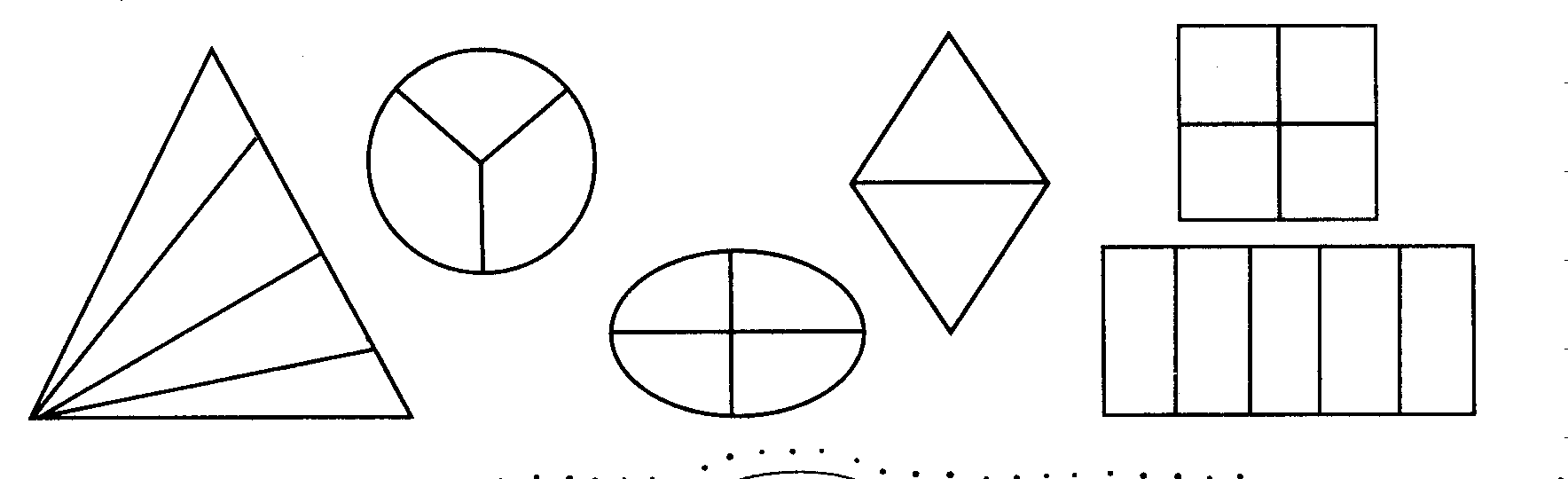 Фигуры деления. Обведи номера фигур которые поделены на доли. Фигуры которые. Фигура 4 части. Раскрась только те фигуры которые разделены на шесть частей.