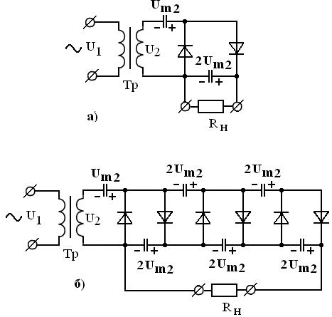 Утроитель напряжения схема без трансформатора