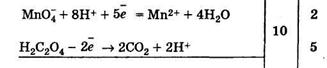 36 приготовление рабочего раствора кмnо4 и установление его нормальности условия уравнение реакции