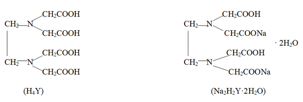 Трилон б формула. Этилендиаминтетрауксусная кислота динатриевая соль. Комплексон II – этилендиаминтетрауксусная кислота. Двунатриевая соль этилендиаминтетрауксусной кислоты формула. Этилендиаминтетрауксусная кислота (ЭДТА).