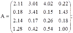 Линейная комбинация векторов. Линейная комбинация системы векторов. Таблица Штифеля.