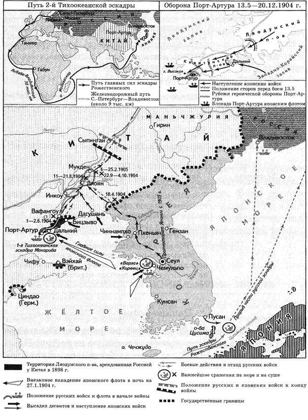 Название договора русско японской войны. Сдача порт Артура в русско японской войне.