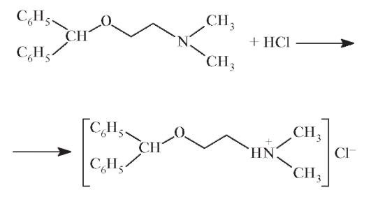 Димедрол подлинность реакции. Димедрол с концентрированной серной кислотой. Дифенгидрамина гидрохлорид подлинность. Димедрол качественные реакции.