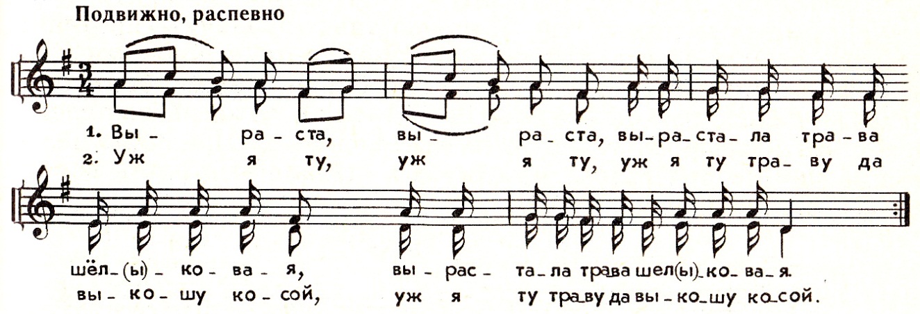 Голос ребенка ноты