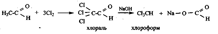Цепочка метан хлорметан