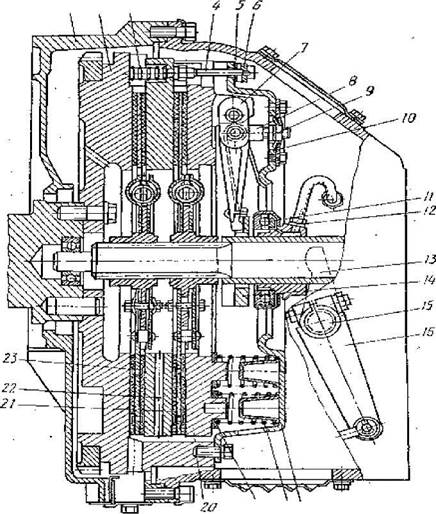Схема сборки сцепления ямз 238 двухдисковое порядок сборки