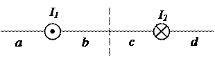 Равна нулю в некоторой точке. На рисунке изображено сечение двух прямолинейных бесконечно. На рис 5.3 изображены сечения. На рисунке изображены два проводника. На рисунке 2 изображены прямолинейные проводники с током одна.