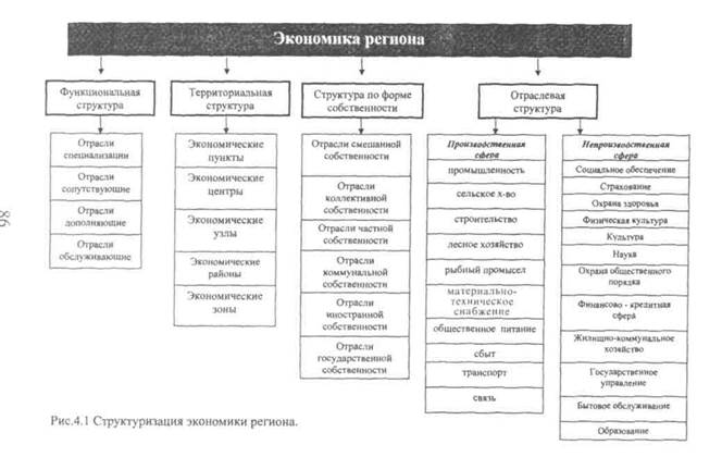 Схема структура хозяйства