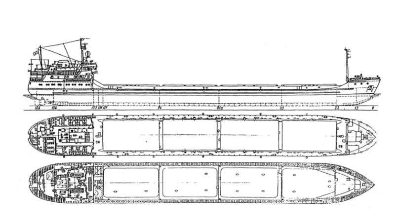 Проект 576 сухогрузный теплоход