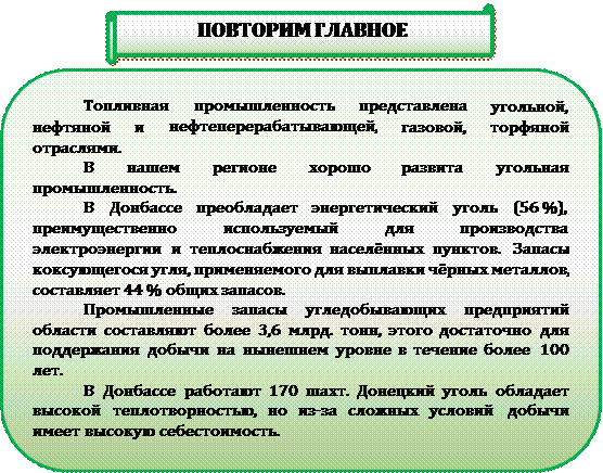 Реферат: Социально-экономические проблемы угольной промышленности