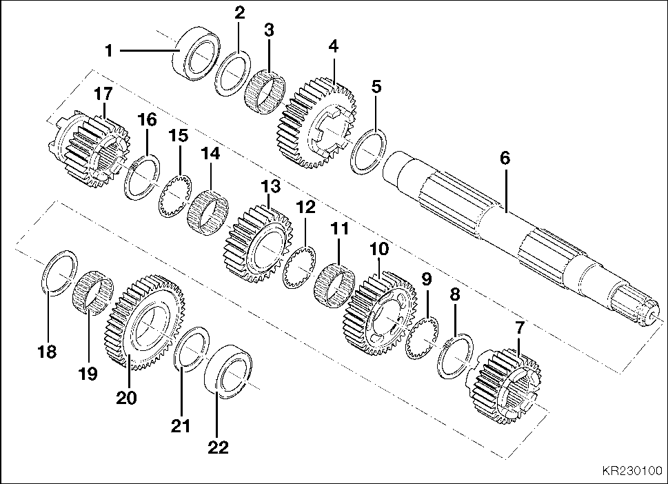 Кпп b18 схема