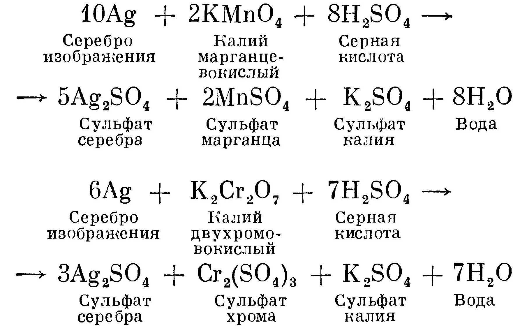 Гидрокарбонат калия и серная кислота ионное