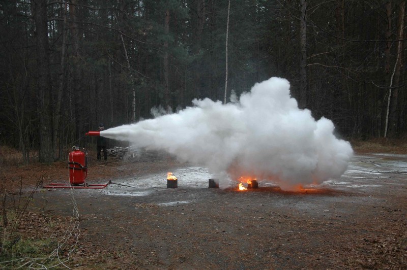 Аэрозольных и порошковых систем пожаротушения