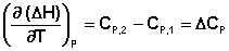 Коэффициенты для уравнения теплоемкости a b c