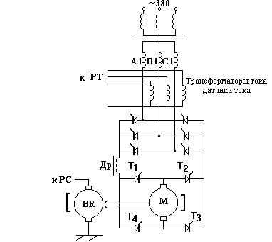 Силовая схема электропривода