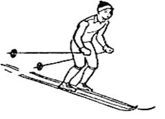 Стойка лыжника наиболее устойчива при спуске. Средняя стойка лыжника. Спуск в средней стойке на лыжах. Высокая стойка на лыжах. Спуск в средней стойке на лыжах техника.