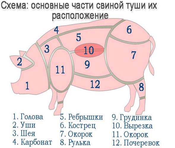 Сколько свинины на человека