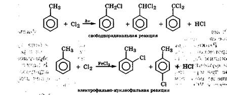 Fecl2 cl2 fecl3 реакция. Толуол +2cl2. Метилбензол cl2 свет. Толуол cl2 свет. Бензольное кольцо cl2.