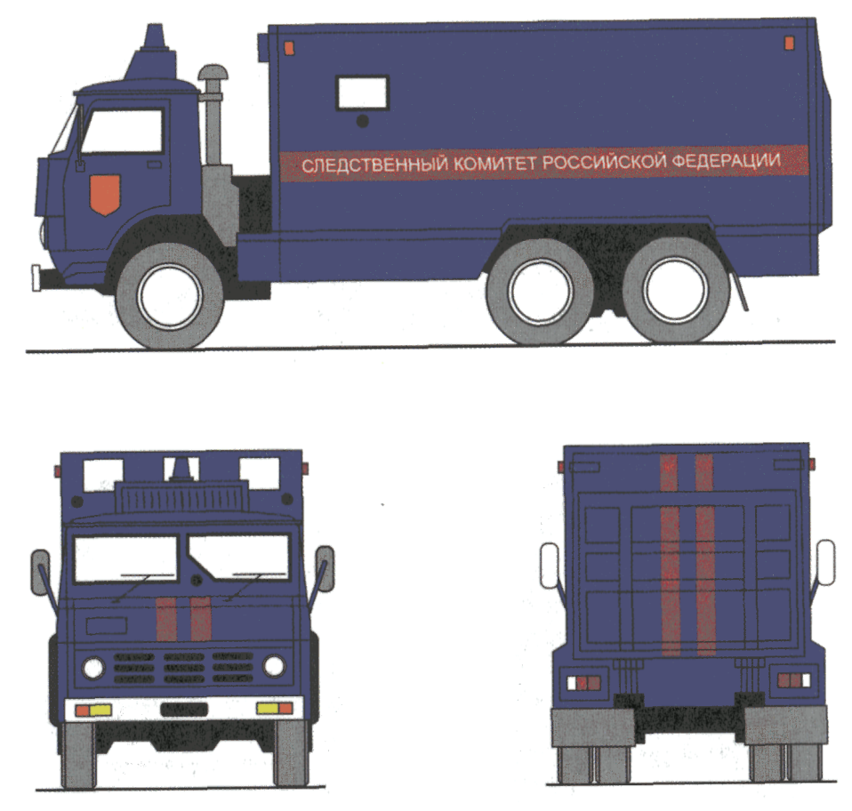 Цветографические схемы автомобилей оперативных служб