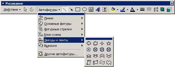 Применяя панель рисования текстового процессора ms word изобразите предложенный чертеж