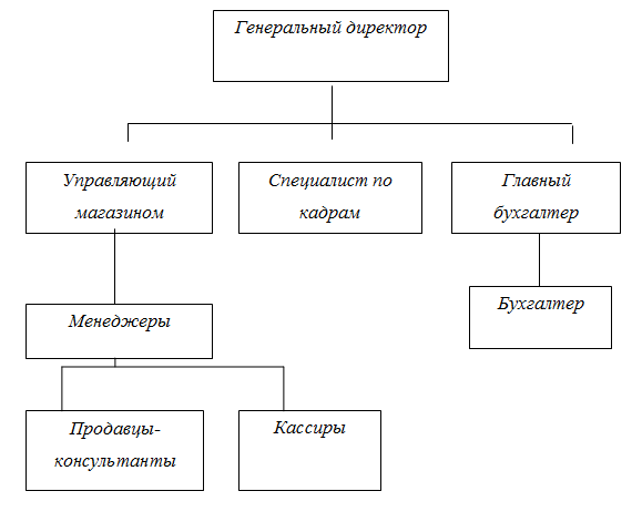 Рисунок организационная структура