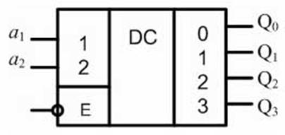 Дешифратор обозначение на схеме