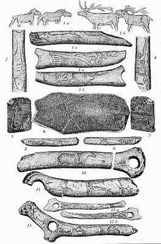 Древняя порою. Гравировка в палеолите. Эдуард Ларте. Классификация каменного века. Де Мортилье. Эдуард Ларте вклад в археологию.