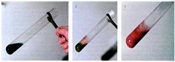 Химическим способом отмойте пробирку загрязненную гидроксидом меди. Реакция медного зеркала в пробирке. Проба Гайнеса реакция. Осадок гидроксида меди 2 цвет. Реакция медного зеркала с альдегидом.