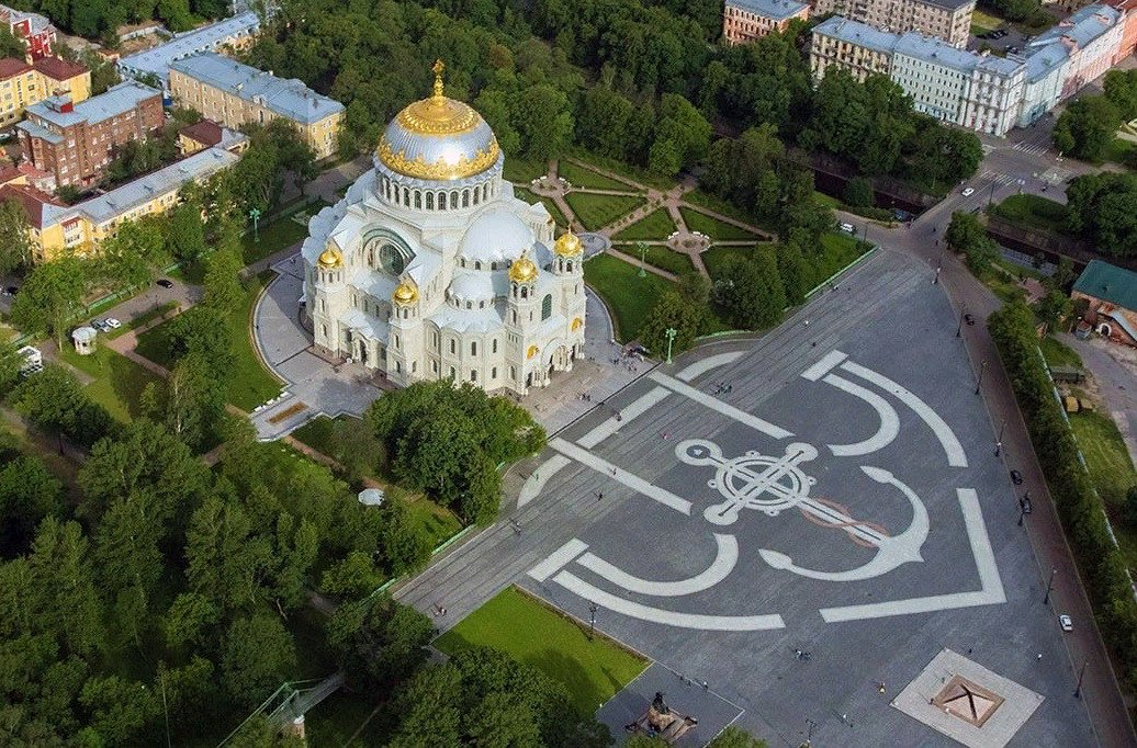 Собор в кронштадте фото вид сверху