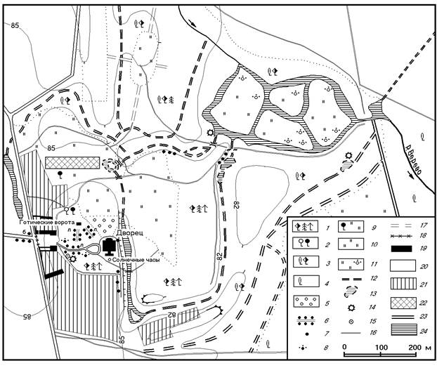 Тайцы на карте. Планировка усадебного парка 18 век. Первый план Демидовской усадьбы. Топографическая карта Гостилицкого. Парк в Тайцах.