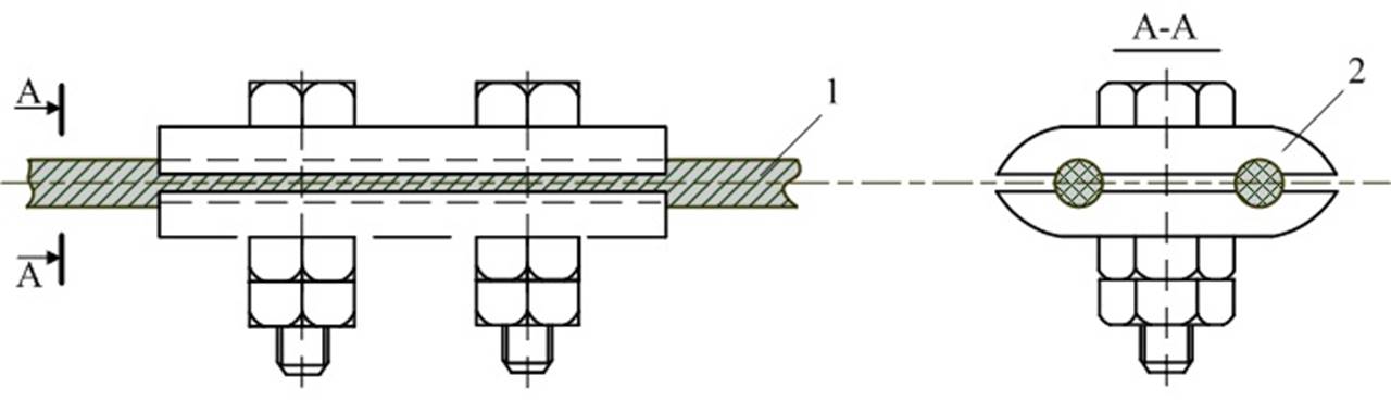 Соединения проводов воздушной линии. Способы соединения проводов вл 10 кв. Гильза для соединения проводов вл-10кв. Болтовое соединение кабеля 10 кв. Термитная сварка проводов вл.