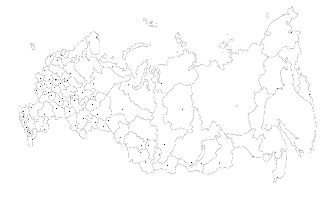 Контурная карта россии 2 класс окружающий мир распечатать на а4